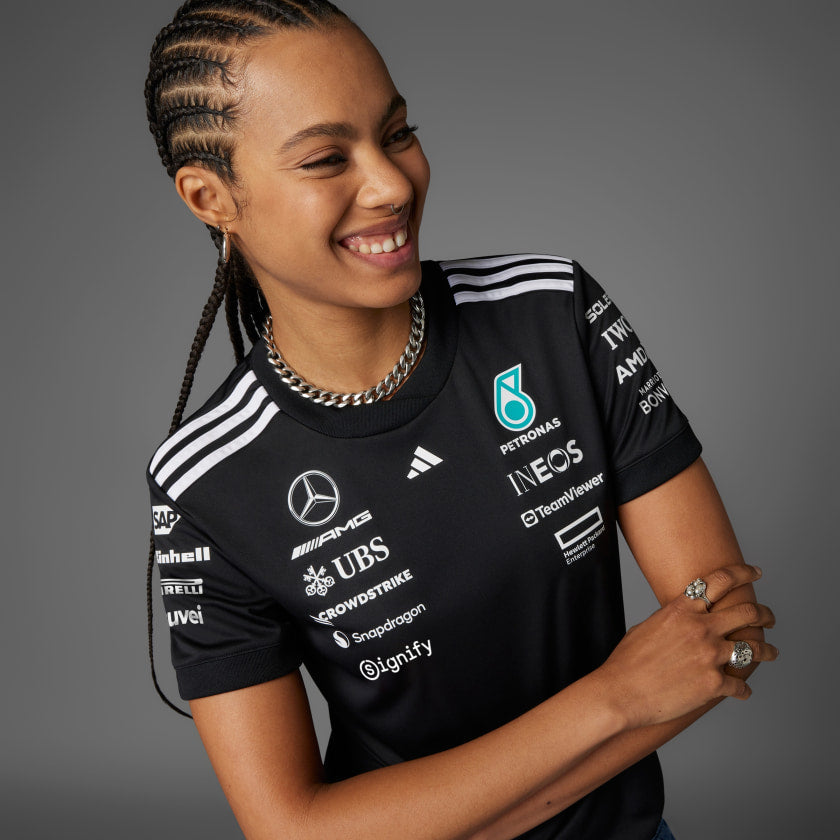 Camisa Mercedes - AMG Petronas Formula One Team Black Driver