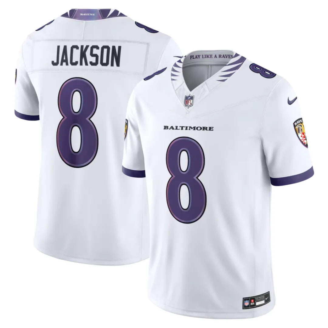 Camisa NFL Baltimore Ravens 2026 F.U.S.E Limited Branca