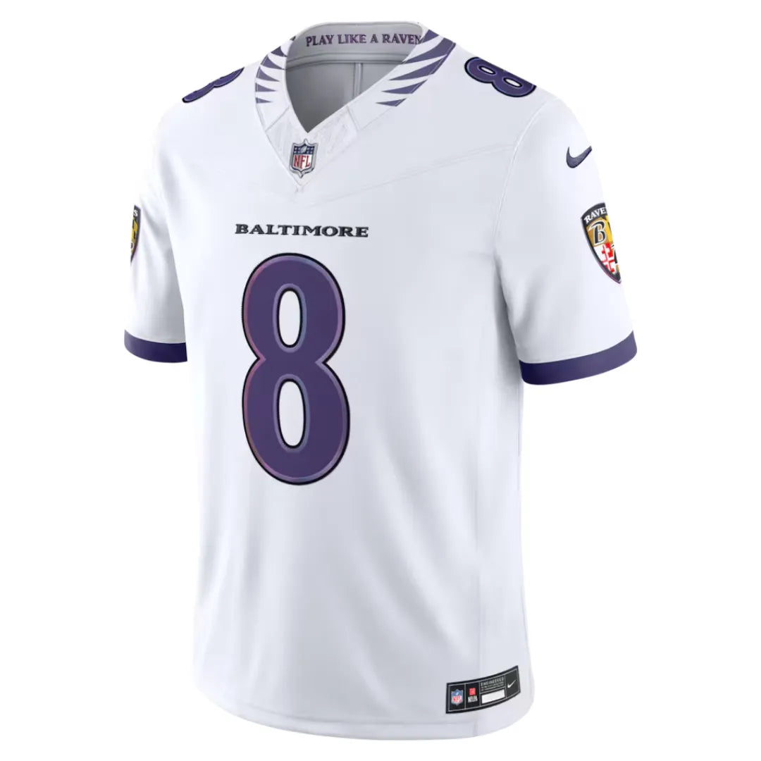 Camisa NFL Baltimore Ravens 2026 F.U.S.E Limited Branca