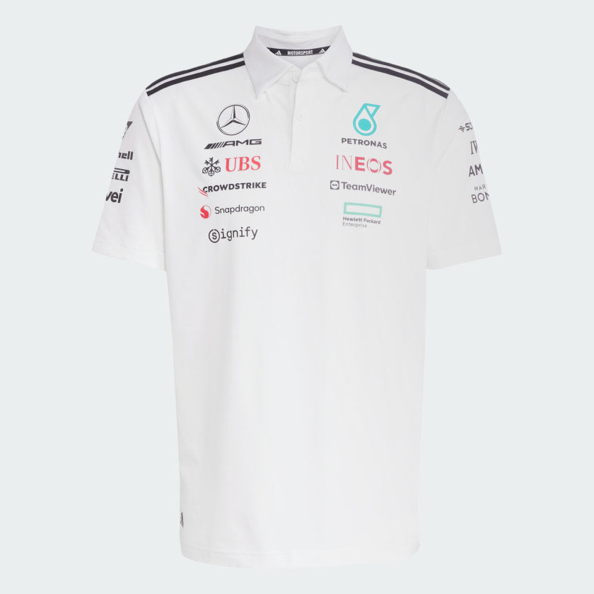 Camisa Polo Branca Mercedes - AMG Petronas Formula One Team
