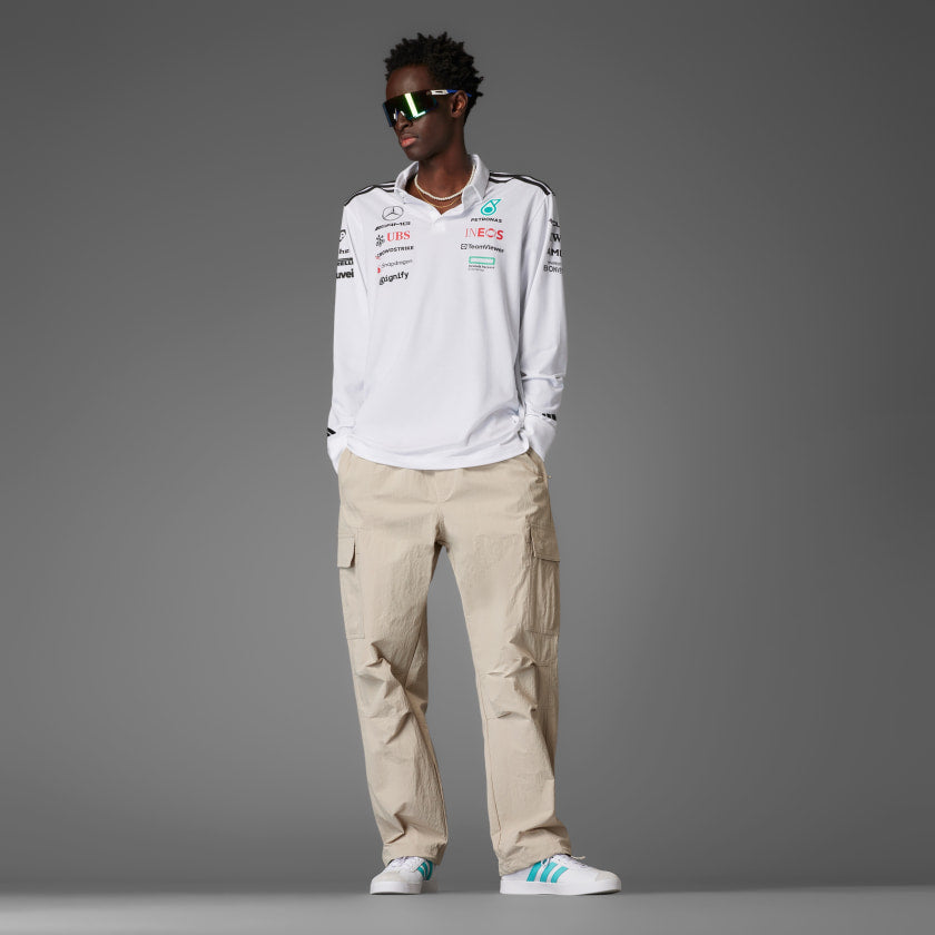 Camisa Polo Manga Longa Mercedes - AMG Petronas Fórmula One Team