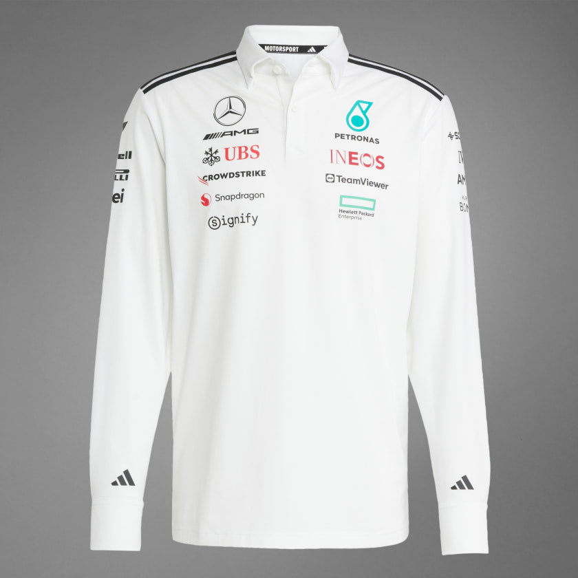 Camisa Polo Manga Longa Mercedes - AMG Petronas Fórmula One Team