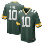 Camisa Green Bay Packers Jordan Love Vapor Limited Verde