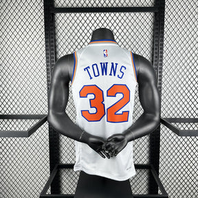 Regata  New York Knicks Association Edition 24/25 Karl-Anthony Towns Branca