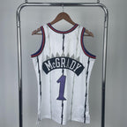 Regata Toronto Raptors Retrô Mitchell & Ness 1998/1999 Tracy McGrady Branca