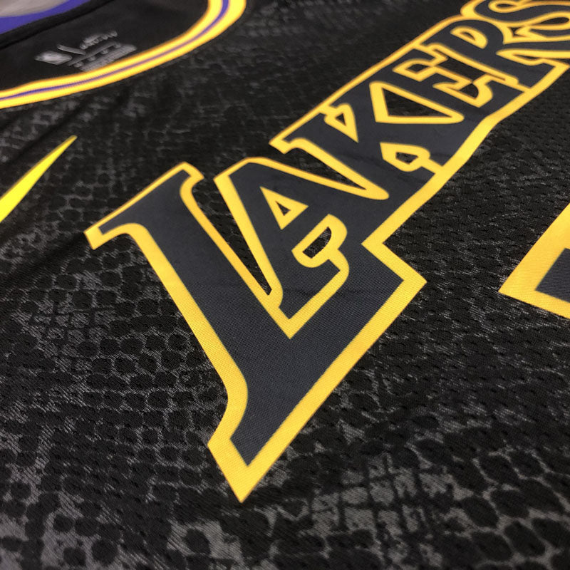 Regata  Los Angeles Lakers Black Mamba LeBron James 23 Preta