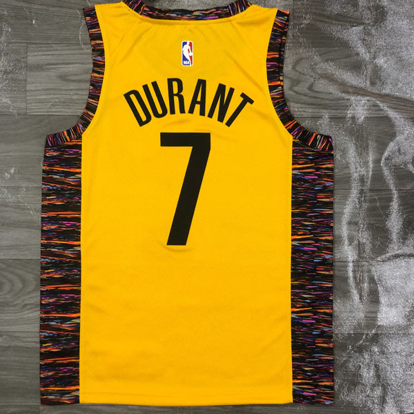 Regata  Brooklyn Nets Bed Stuy Notorius B.I.G Amarela Durant