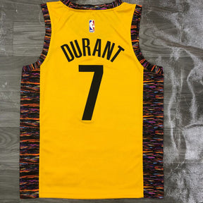 Regata  Brooklyn Nets Bed Stuy Notorius B.I.G Amarela Durant