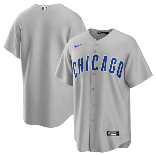 Camisa MLB Chicago Cubs Cinza Torcedor
