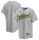 Camisa MLB Oakland Athletics Cinza Torcedor