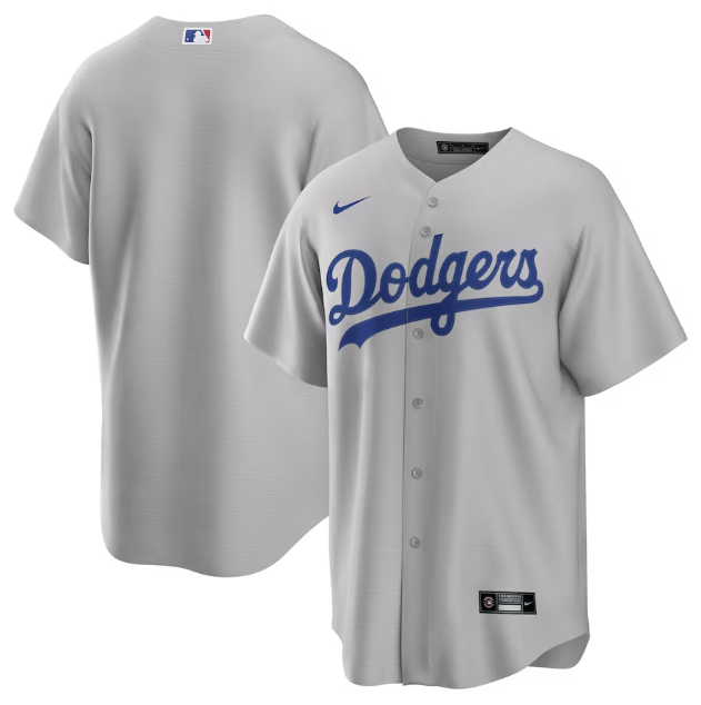 Camisa MLB Los Angeles Dodgers Cinza Torcedor