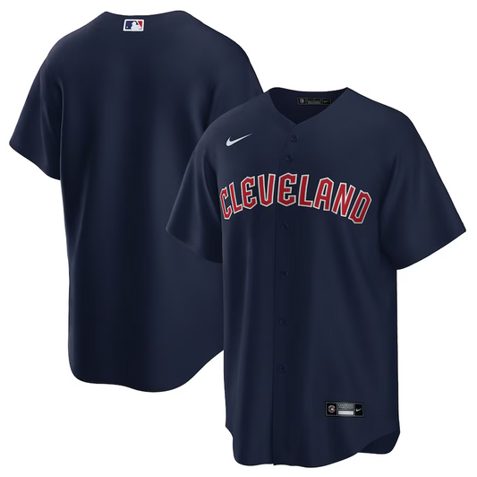 Camisa MLB Cleveland Guardians Torcedor Azul