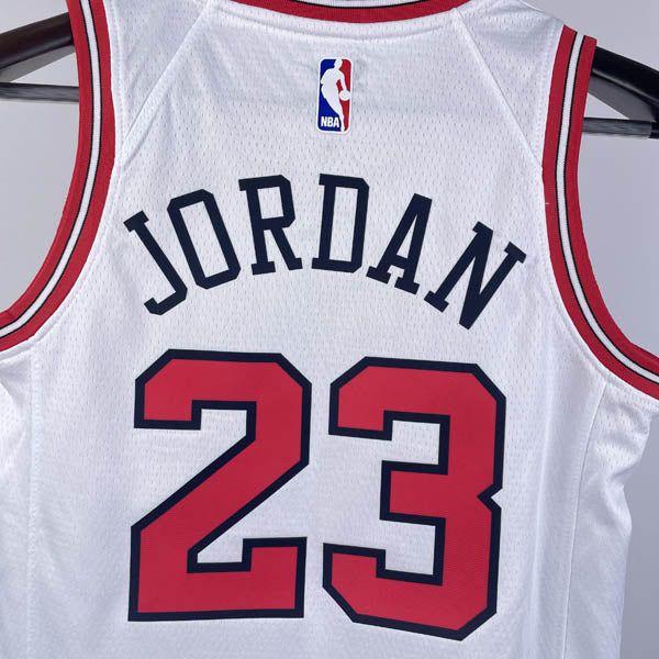 Regata Infantil  Chicago Bulls Michael Jordan Branca