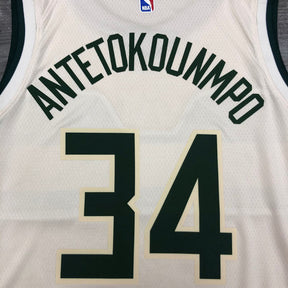 Regata  Milwaukee Bucks City Edition 18/19 Giannis Antetokounmpo Creme