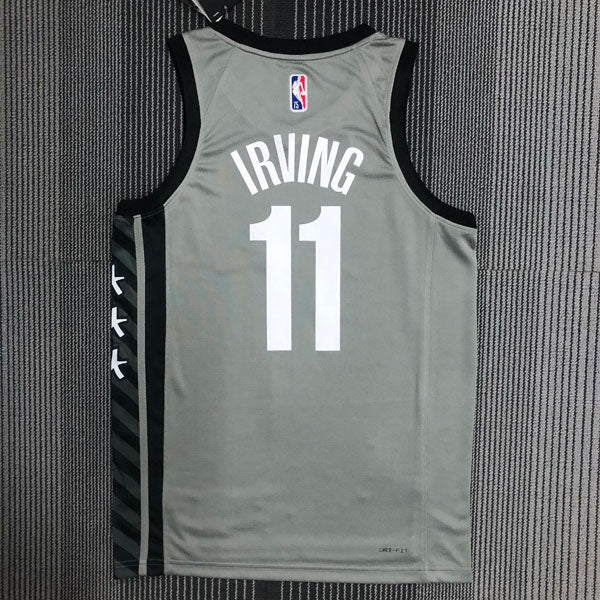 Regata  Brooklyn Nets Edição 75 anos 21/22 Kyrie Irving Cinza
