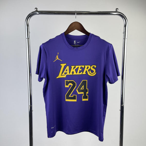 Camiseta  Los Angeles Lakers Kobe Bryant 24 DRI-FIT Roxa