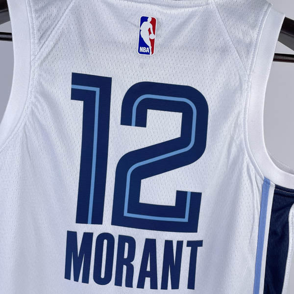 Regata Infantil  Memphis Grizzlies Ja Morant Branca