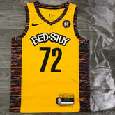 Regata  Brooklyn Nets Bed Stuy Edition Notorius B.I.G Amarela