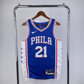 Regata  Philadelphia 76ers Icon Edition 24/25 Joel Embiid Azul