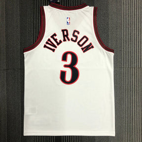 Regata  Philadelphia 76ers Allen Iverson Branca