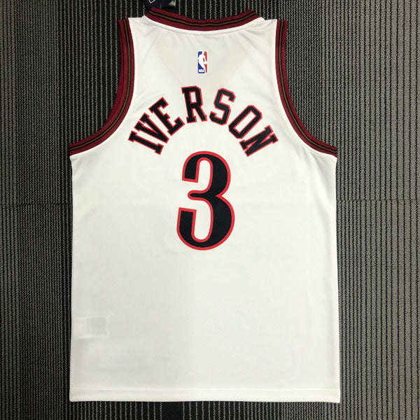 Regata  Philadelphia 76ers Allen Iverson Branca