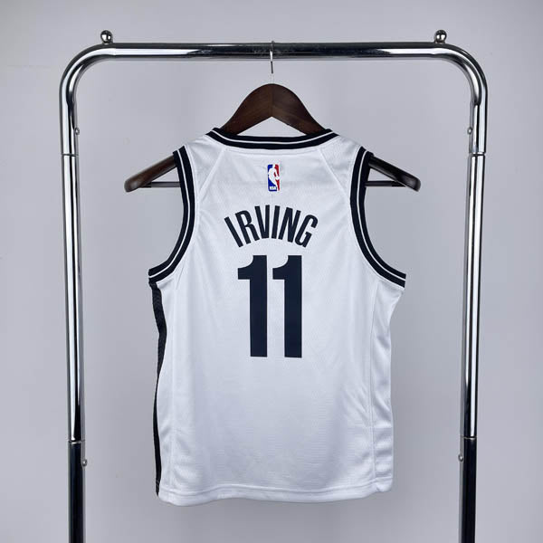 Regata Infantil  Brooklyn Nets Kyrie Irving Branca