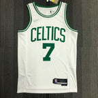 Regata  Boston Celtics Edição 75 anos 21/22 Jaylen Brown Branca