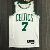 Regata  Boston Celtics Edição 75 anos 21/22 Jaylen Brown Branca