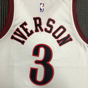 Regata  Philadelphia 76ers Allen Iverson Branca
