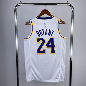 Regata  Los Angeles Lakers Association Edition Kobe Bryant 24 Branca