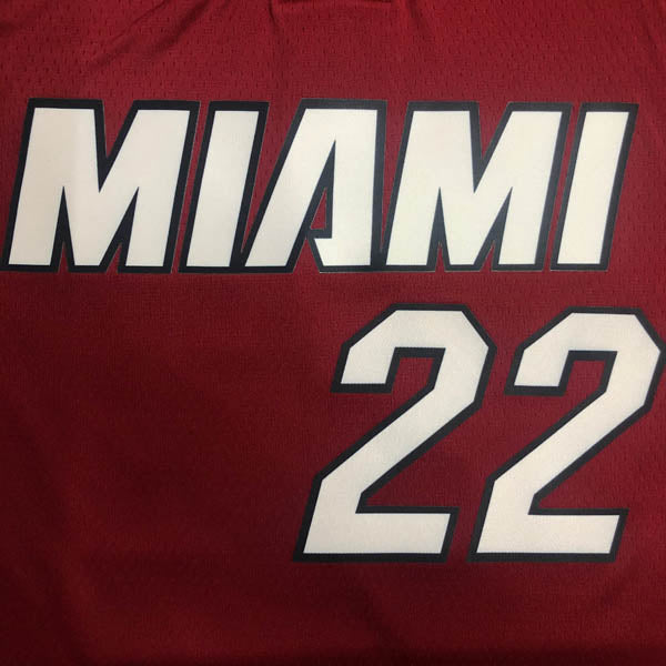Regata  Miami Heat Statement Edição 75 anos Jimmy Butler Vermelha