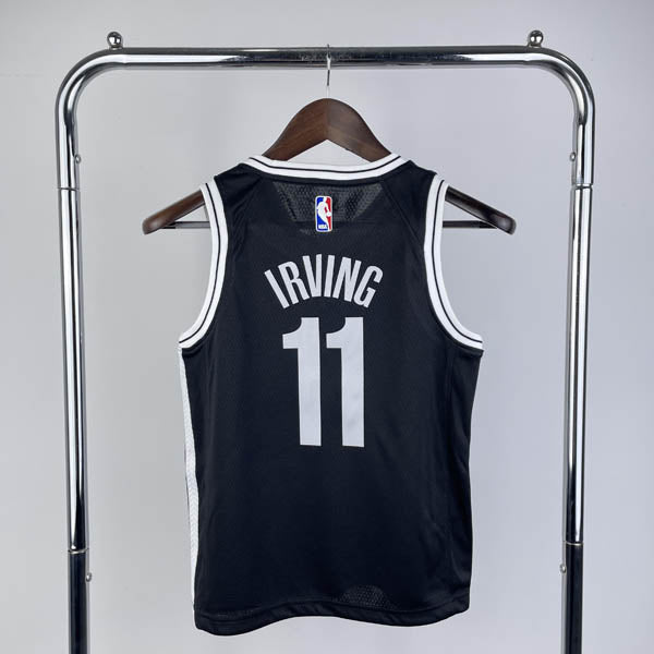 Regata Infantil  Brooklyn Nets Kyrie Irving Preta