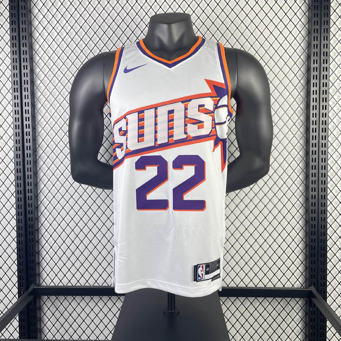 Regata  Phoenix Suns Association Edition 24/25 Deandre Ayton Branca