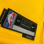 Regata  Los Angeles Lakers Edição Diamante 75 anos 21/22 Lebron James 23 Amarela
