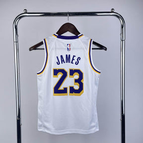Regata Infantil  Los Angeles Lakers LeBron James 23 Branca