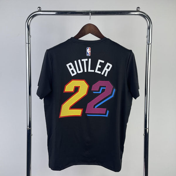 Camiseta  Miami Heat Jimmy Butler City Edition DRI-FIT Preta