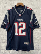 Camisa  New England Patriots Vapor Limited Azul Brady