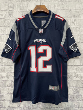 Camisa  New England Patriots Vapor Limited Azul Brady