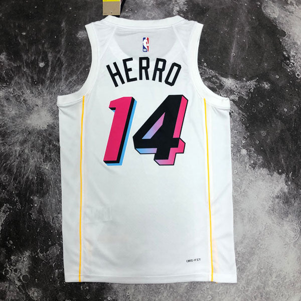 Regata  Miami Heat City Edition 22/23 Tyler Herro Branca