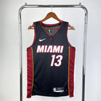 Regata  Miami Heat Icon Edition 24/25 Bam Adebayo Preta