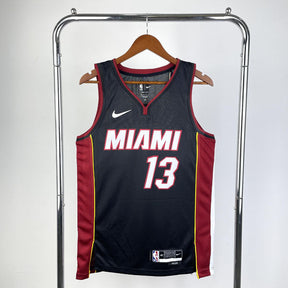 Regata  Miami Heat Icon Edition 24/25 Bam Adebayo Preta