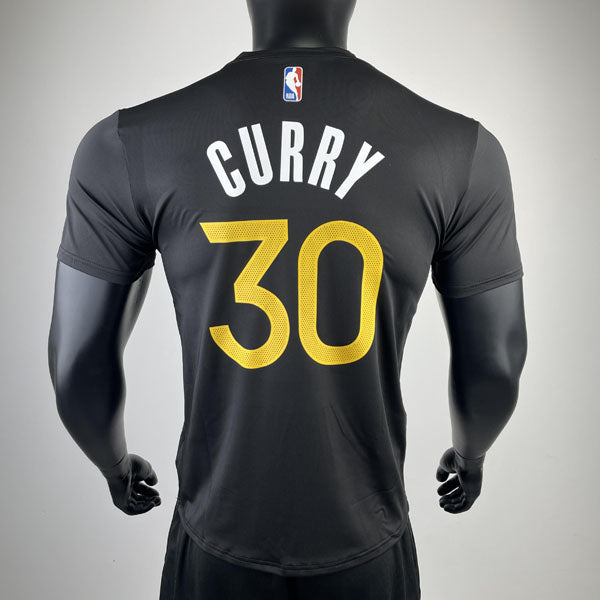 Camiseta  Golden State Warriors Stephen Curry DRI-FIT Preta