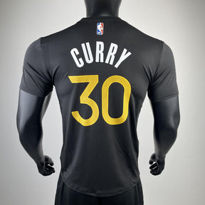 Camiseta  Golden State Warriors Stephen Curry DRI-FIT Preta
