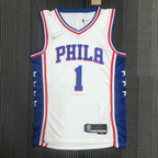 Regata  Philadelphia 76ers Edição 75 anos 21/22 James Harden Branca