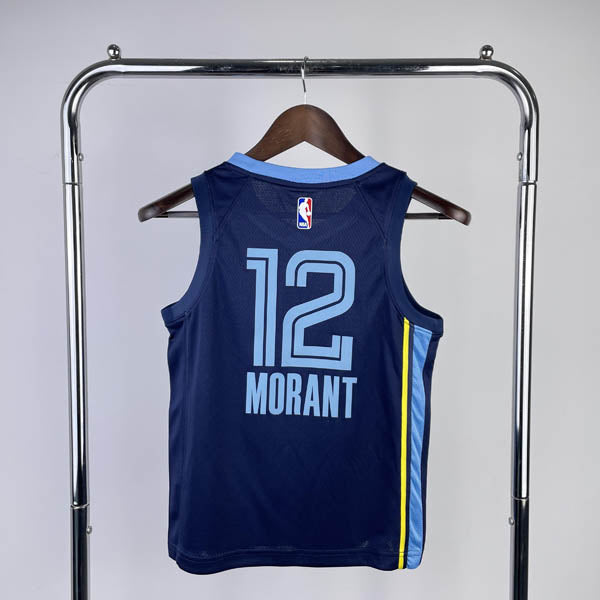 Regata Infantil  Memphis Grizzlies Ja Morant Azul