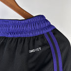 Short  Los Angeles Lakers City Edition 23/24 Preto e Roxo