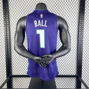 Regata  Charlotte Hornets Statement Edition LaMelo Ball Roxa