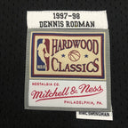 Regata Chicago Bulls Retrô Mitchell & Ness 1997/1998 Dennis Rodman Preta