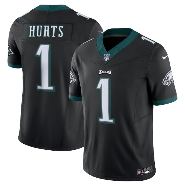 Camisa   Philadelphia Eagles Vapor F.U.S.E. Limited Preta