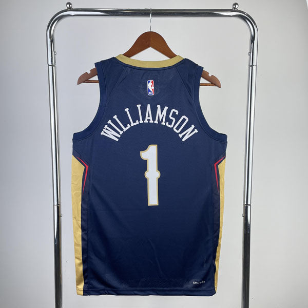 Regata  New Orleans Pelicans Icon Edition Zion Williamson Azul